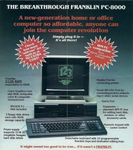 Franklin PC8000 FTW!